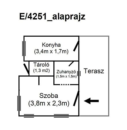 Eladó nyaraló Pilisszántó 3. kép