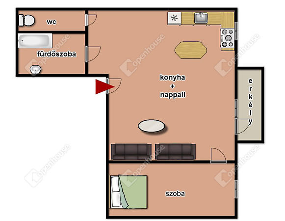Eladó lakás Eger, Hatvani Hóstya 3. kép