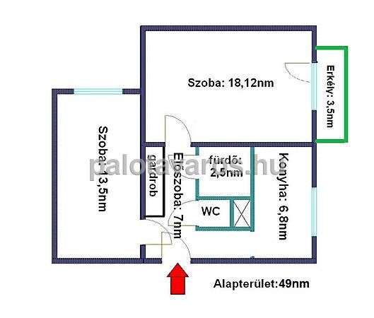 Eladó lakás Székesfehérvár, Palotaváros 10. kép