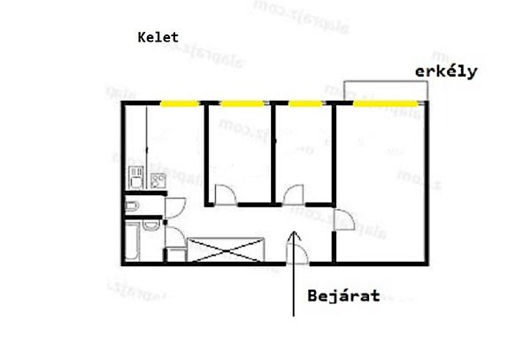 Eladó lakás Debrecen, Tócóskert 3. kép