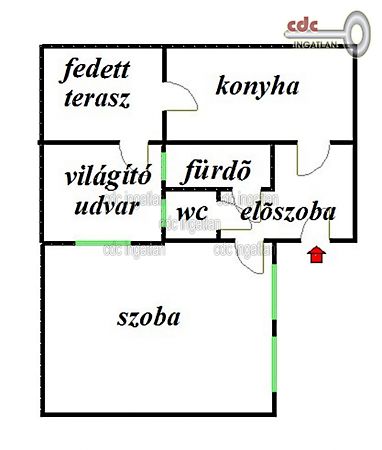 Eladó lakás Budapest, IX. kerület 2. kép