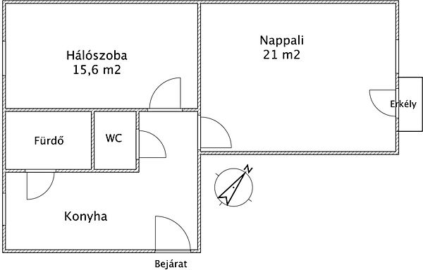 Eladó lakás Szeged, Belváros 3. kép