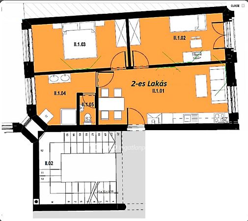 Eladó lakás Szolnok 2. kép