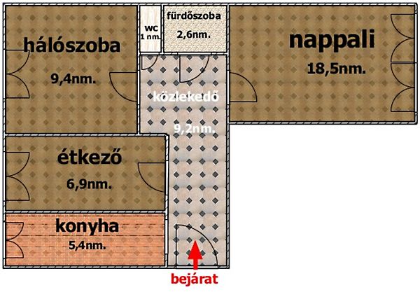 Eladó lakás Budapest, XIX. kerület, Kispest 2. kép