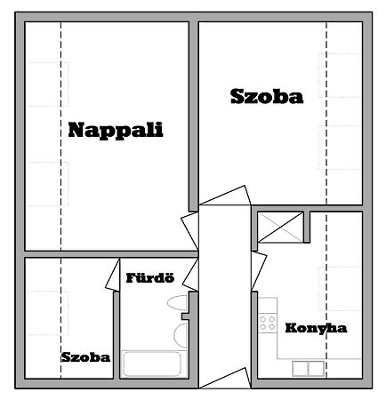 Eladó lakás Szeged, Felsőváros 2. kép