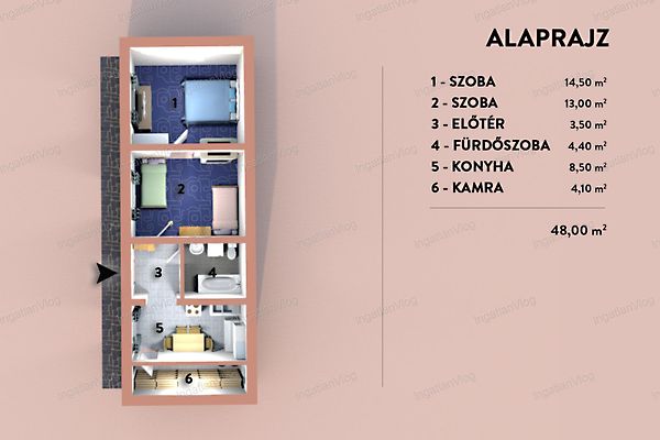 Eladó lakás Szeged 2. kép