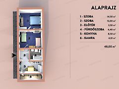 Eladó lakás Szeged 2. kép