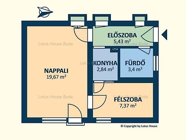 Eladó lakás Budapest, IX. kerület, József Attila lakótelep 2. kép