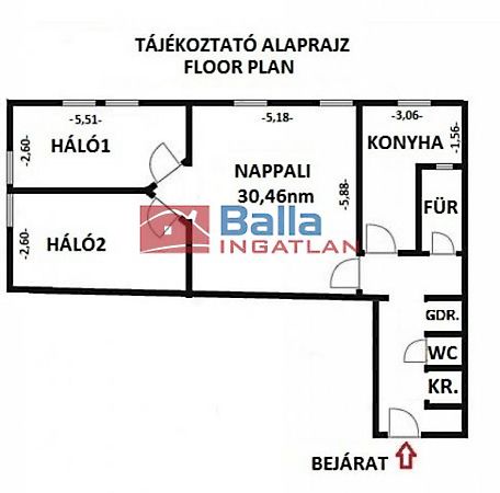 Kiadó lakás Budapest, VI. kerület 2. kép