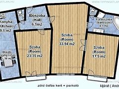 Eladó lakás Budapest, VI. kerület, Diplomatanegyed 2. kép