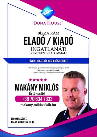 Eladó lakás Kecskemét 1. kép