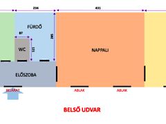Eladó lakás Budapest, IX. kerület, Rehabilitációs terület 2. kép
