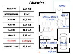 Eladó ház Budapest, XVIII. kerület 2. kép