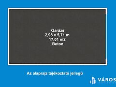 Eladó garázs Szeged, Rókus 3. kép