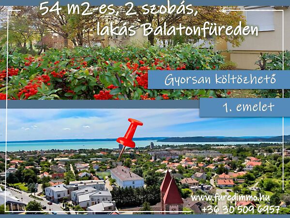 Eladó lakás Balatonfüred