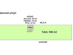 Eladó földterület Töltéstava 2. kép