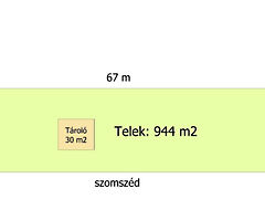 Eladó földterület Töltéstava 2. kép