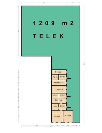 Eladó földterület Miskolc, Belváros