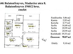 Eladó ház Balatonfenyves 2. kép