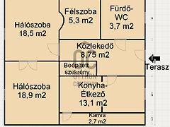 Eladó lakás Nagykanizsa, Belváros 2. kép