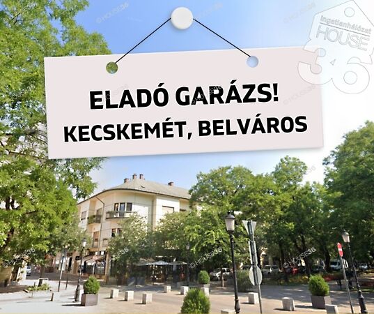 Eladó garázs Kecskemét