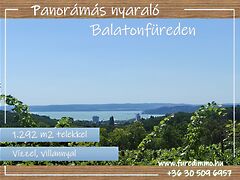 Eladó nyaraló Balatonfüred