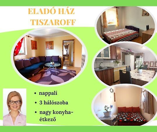 Eladó ház Tiszaroff