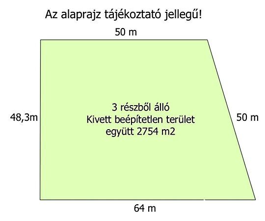 Eladó földterület Koroncó