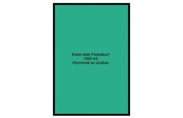 Eladó földterület Földeák