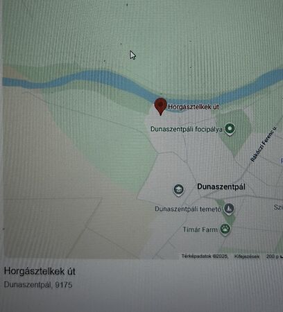 Eladó földterület Dunaszentpál
