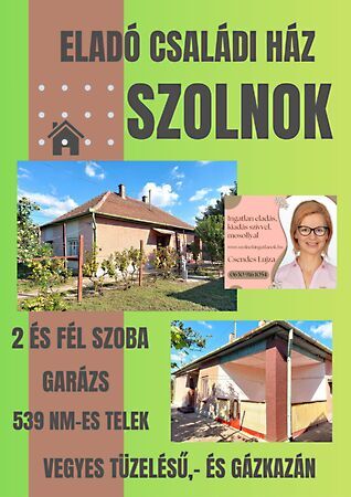 Eladó ház Szolnok