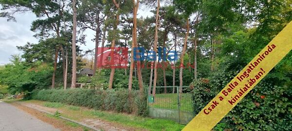 Eladó földterület Balatonfenyves