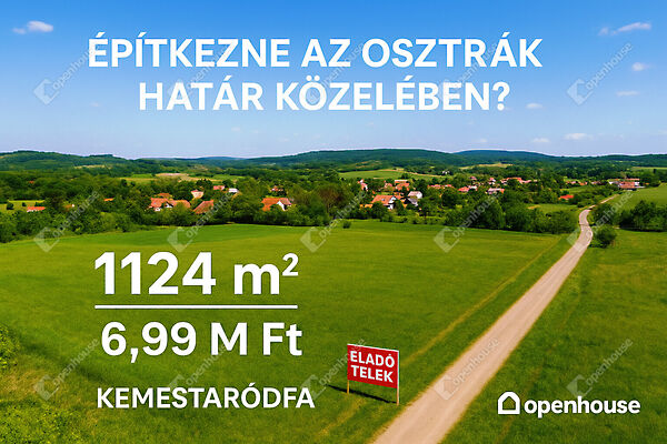 Eladó földterület Kemestaródfa