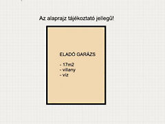Eladó garázs Szeged, Rókus