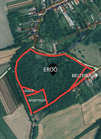 Eladó földterület Ebergőc