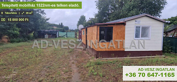 Eladó ház Táborfalva