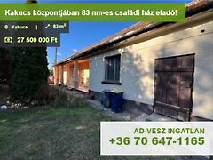 Eladó ház Kakucs