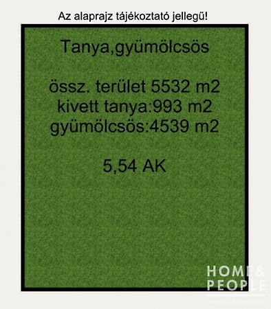 Eladó földterület Tázlár