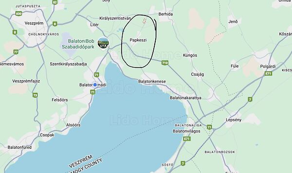 Eladó földterület Papkeszi