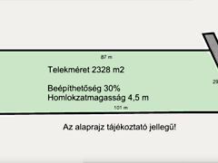 Eladó földterület Ruzsa