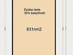 Eladó földterület Klárafalva