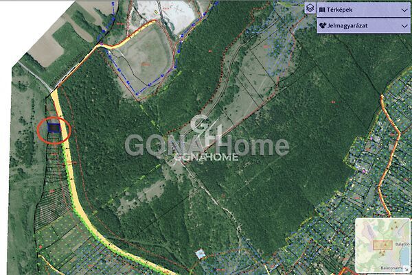 Eladó földterület Balatonalmádi