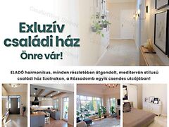 Eladó ház Szolnok, Rózsaliget