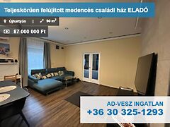 Eladó ház Újhartyán