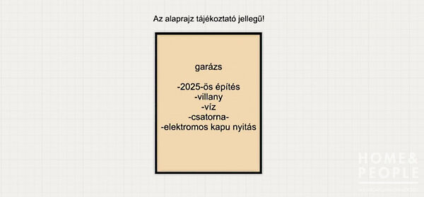 Eladó garázs Szeged, Alsóváros