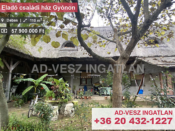Eladó ház Dabas, Gyón