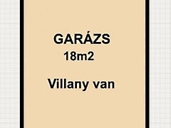Eladó garázs Szeged, Újszeged