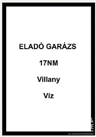 Eladó garázs Szeged, Makkosház