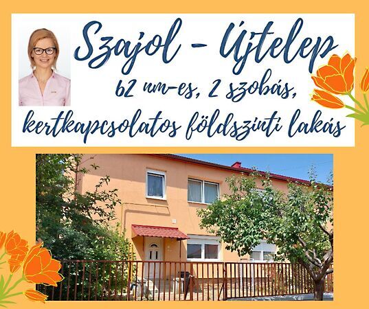 Eladó lakás Szajol