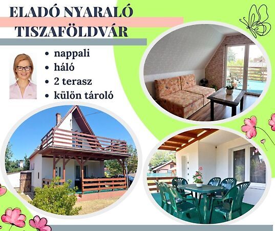 Eladó nyaraló Tiszaföldvár